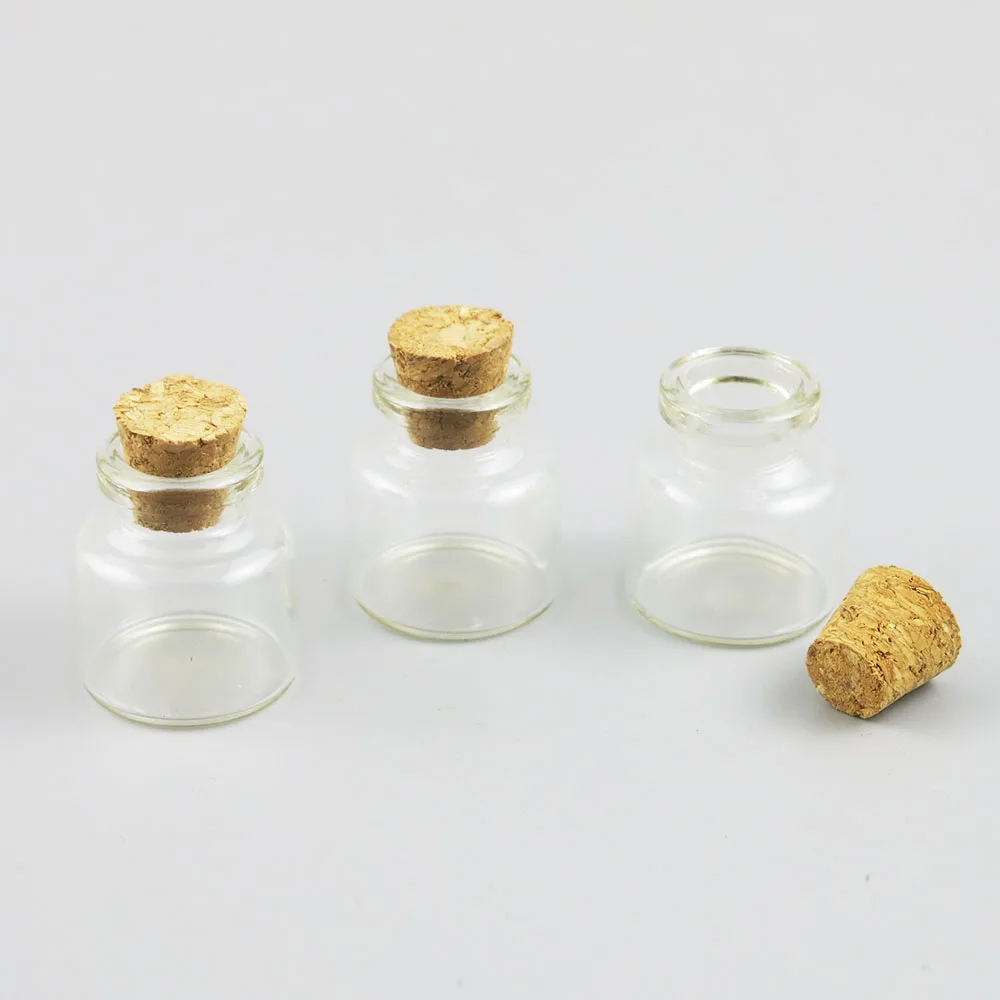 Download 500 X 8ml Small Cute Clear Glass Bottles Vials With Cork ...