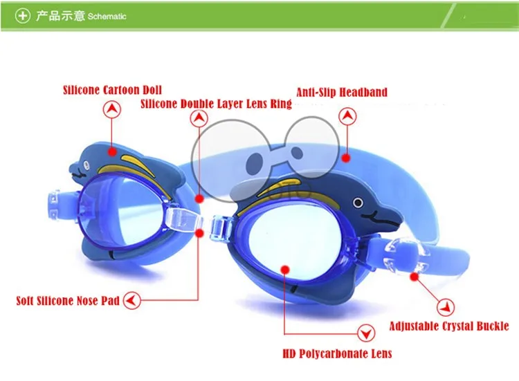 Новинка года; Лидер продаж; милые детские очки для плавания; Мультяшные очки; противотуманные УФ-регулируемые очки; аксессуары для плавания