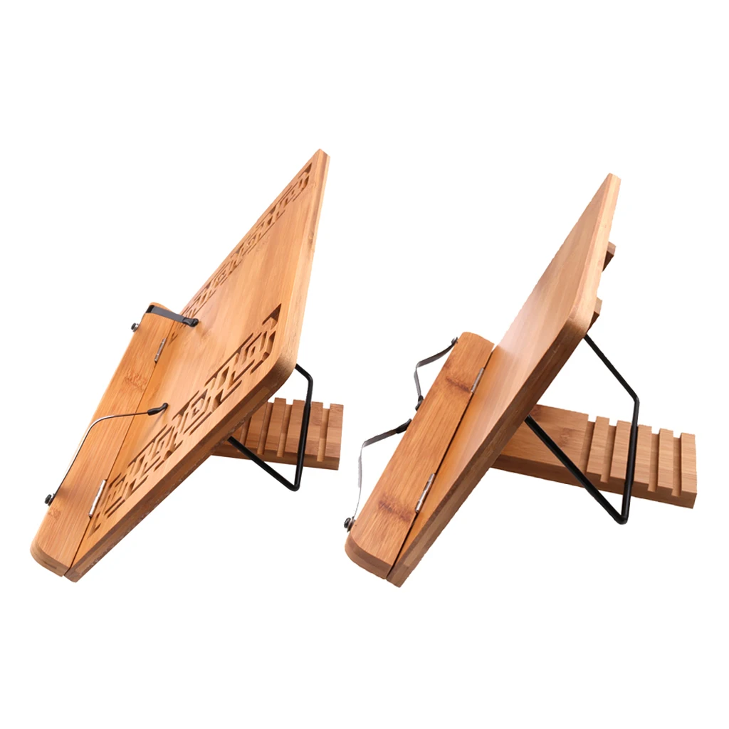 Wooden Classical Temperament Sheet Music Stand Holder Table Music Book Stand for Piano Guitar Player Musical Instrument Parts
