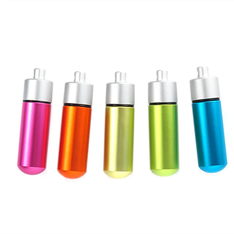 Waterproof Mini Pill Box Case Outdoor Medicine Bottle Holder Capsule Seal Container Storage Tank