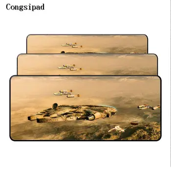 

Congsipad Star Wars Large Big Size xxl Rubber Printed Game Gaming Mouse Pad Keyboard Pad Mat Mousepads for Office Computer Gamer