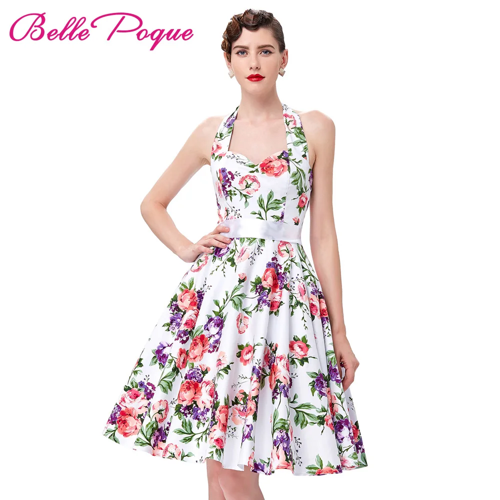 floral rockabilly dress