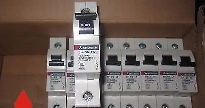 

New IN BOX M+ Circuit Breaker BH-D6 1P C6 6A #FY03