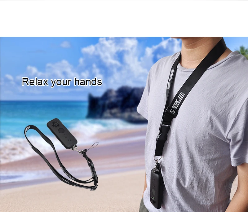 STARTRC анти-падающий шейный ремень и наручный ремешок для DJI OSMO Карманный карданный камеры Smpartphone