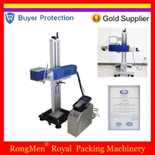 Полностью автоматическая лазерная маркировочная машина, непрерывные коды углекислый лазерный принтер машина код принтер даты печатная машина