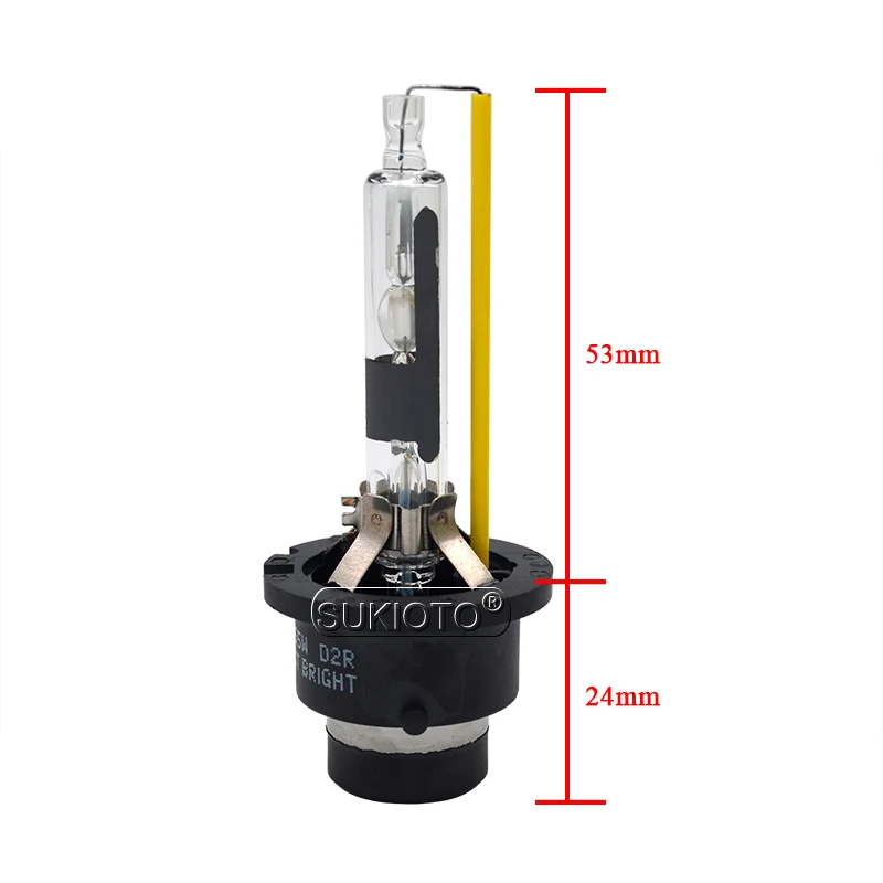 SUKIOTO Premium 55W Xenon D2S D4S Car Headlight HID Bulb 5500K D2S D4S HID Projector Lens Bulb For 55W D2R D4R Xenon Ballast Kit (5)