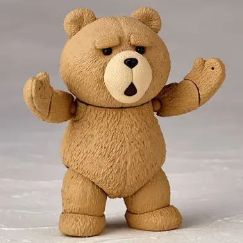 

NEW hot 9cm Ted 2 movable collectors action figure toys Christmas gift doll with box