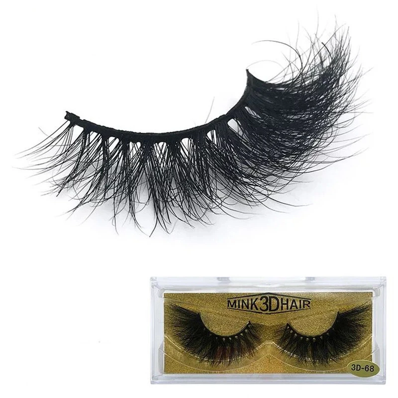 

Eyelashes 3D Mink Lashes Natural Handmade Volume Soft Lashes Long Eyelash Extension Real Mink Eyelash For Makeup