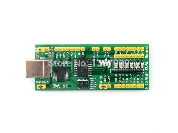 FT245 EVAL Board FT245R FT245RL Развития оценочный Комплект USB К Параллельному FIFO Модуль