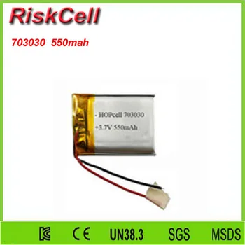 

Free shipping 100pcs/lot 703030 3.7V 550mah Lithium polymer Battery with Protection Board For MP4 GSP PSP Digital