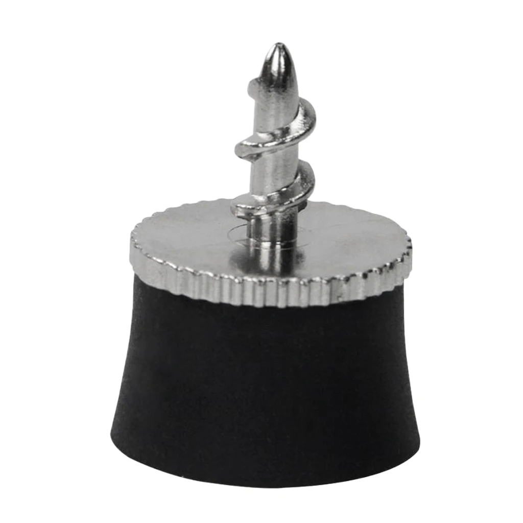 Golf Ball Sucker Cup Pick Ups Black Rubber Putter Suckers Screws into your putters Retrieves Ball Easily