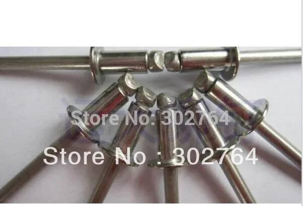 

4000pcs m5*13 POP Rivets stainess steel 304 CLOSED/SEALED