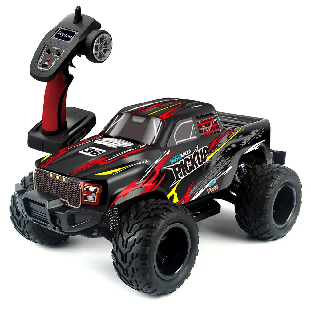 

Flytec 8897 1:12 2.4GHz Four-wheel Drive High-speed 35km/h RC Car Pick-Up Buggy Off-Road Truck Toys Remote Control Car