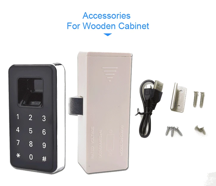 Accessories for wooden cabinet