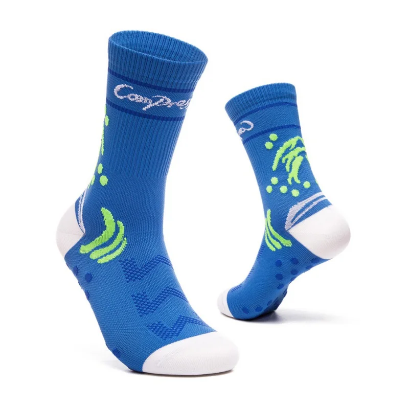 Мужские и женские носки для велоспорта спортивные баскетбольные беговые горные велосипедные спортивные носки гибкие Новые - Цвет: L