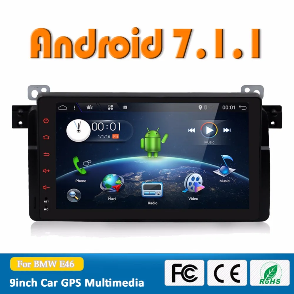 

Bosion 1 DIN Car GPS Navigation Radio For BMW 3 Series E46 M3 Bluetooth MP3 MP5 Head Unit (Fits: BMW E46 1998-2005)