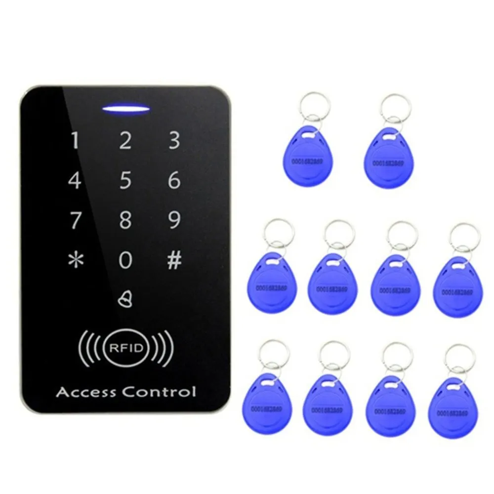

Professional RFID Access Control System Security Entry Door Lock Strong Anti-jamming Induction Distance Lock+10PCS Keychains
