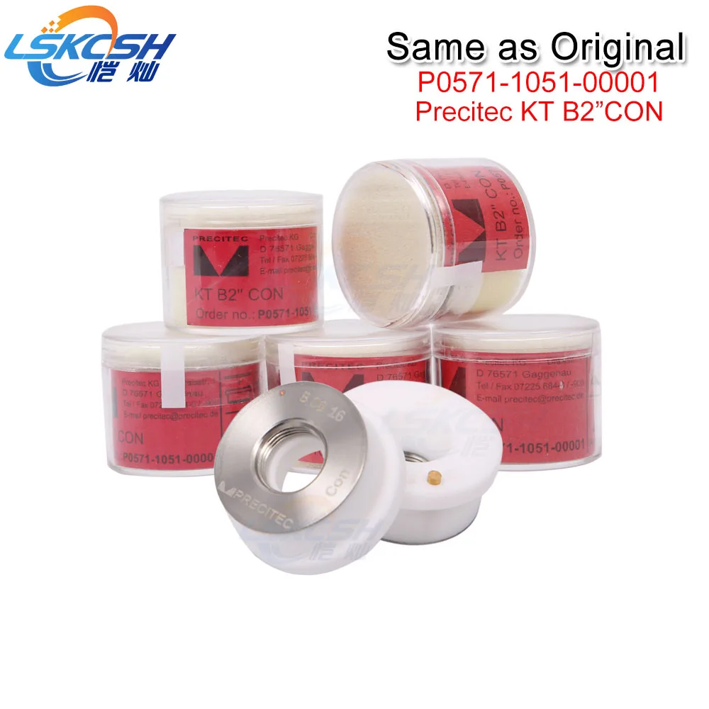 

LSKCSH 100Pcs ERMAKSAN Co2/fiber laser precitec ceramic P0571-1051-00001 Precitec ceramic KT B2ins CON same quality as original