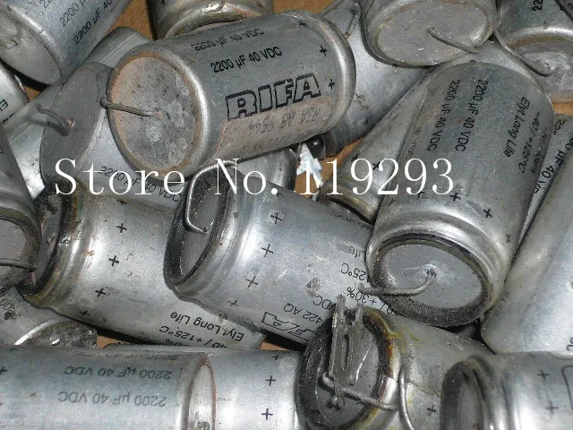 

[BELLA]RIFA Sweden PHG124 series axial enthusiast Need 2200UF40V genuine original--20pcs/lot