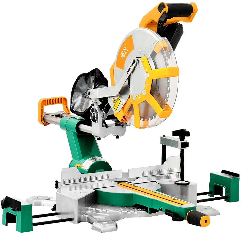 12 Inch Electric Table Saw Lever Saw Oblique Angle Saw Multifunctional Woodworking Cutting Machine J1G-ZP4-305