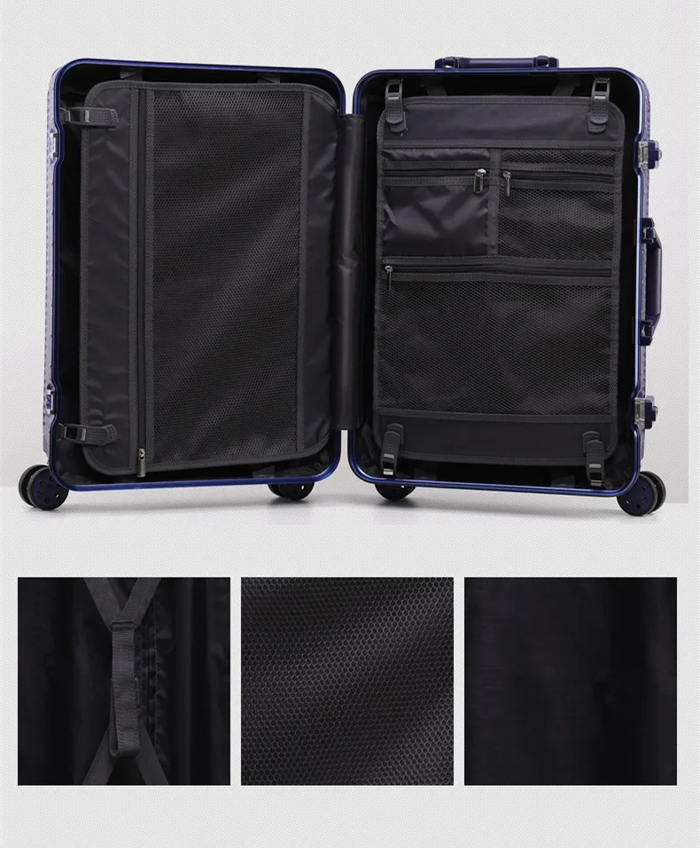 Алюминиевая рама+ PC прокатный багажный чехол для чемодана, 2" 24" 2" 29" дюймов тележка чехол, Nniversal колесо Carry-On, Hardside Drag box