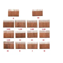 20 шт./лот набор медных паяльных наконечников 900M-T серия Бессвинцовая сварочная головка паяльный инструмент для паяльной станции Hakko