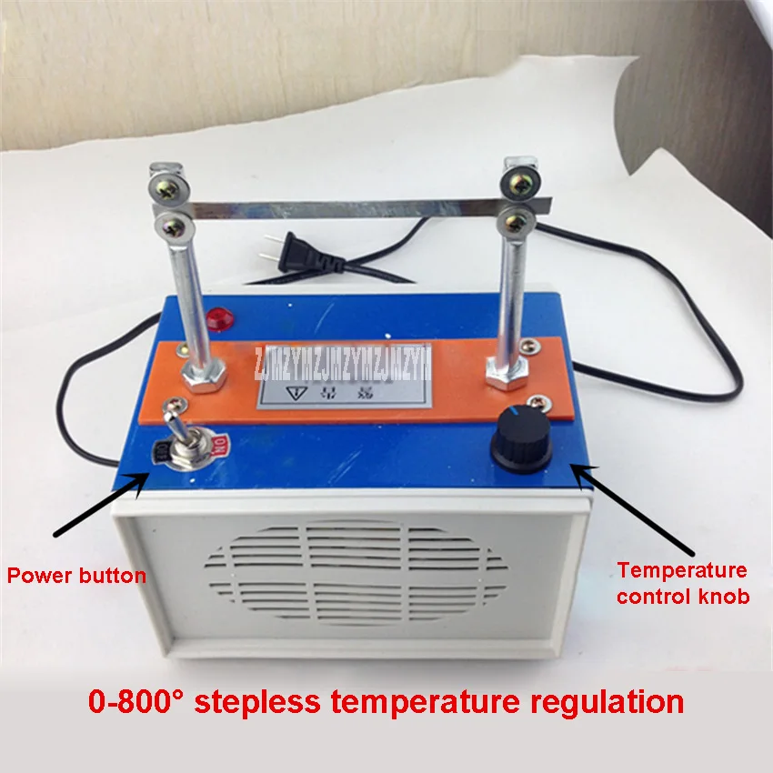RQ3 машина для горячей резки высококачественный бесступенчатый термостат электрическая ленточная резка машина 220 в 120 Вт 0-800 градусов Горячая
