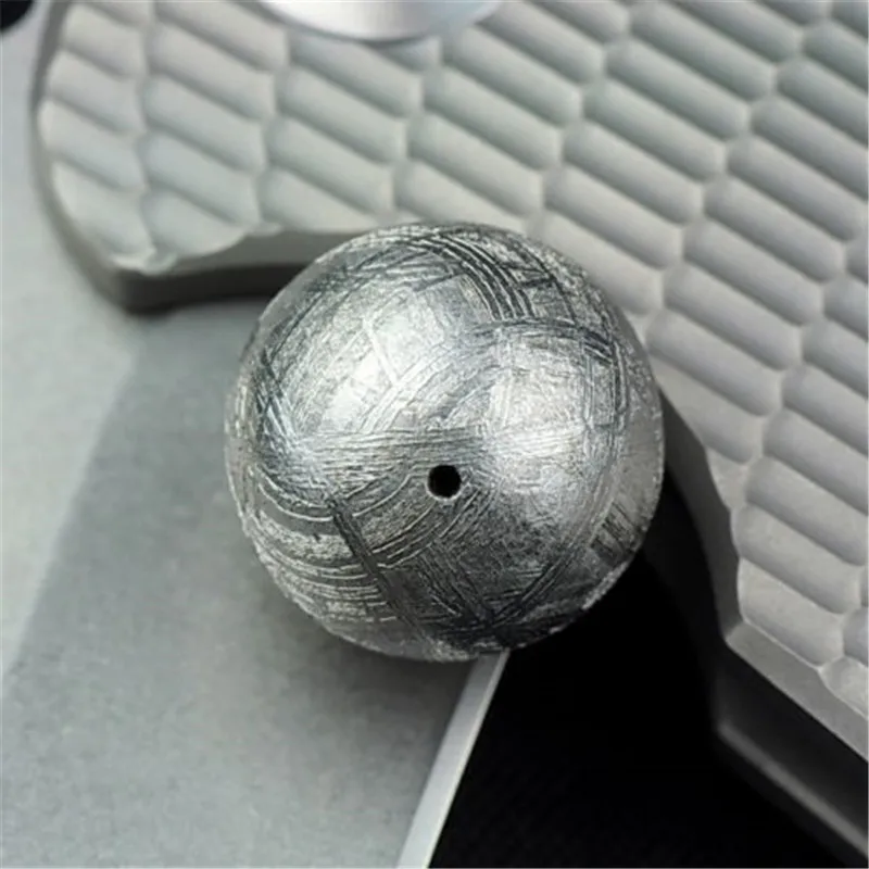 Genuine Natural Gibeon Iron Meteorite Moldavite Loose Round Beads Silver One Bead Accessory AAAAA 7mm 8mm 9mm 10mm 12mm 14mm