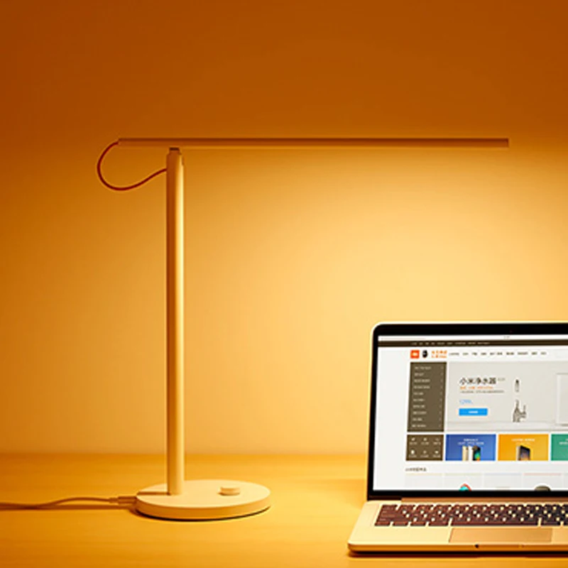 Xiaomi настольная лампа mijia Smart LED Настольные лампы desklight Xiaomi свет исследование Лампы для мотоциклов Поддержка мобильный телефон приложение Управление