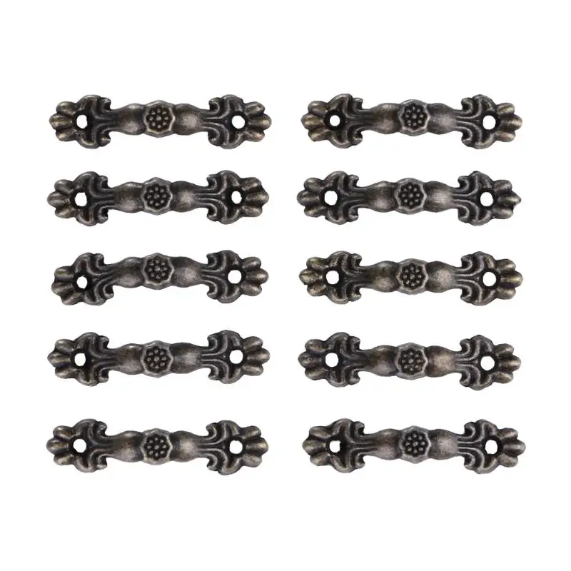 

Cabinet Knobs Handles Drawer Bronze Wooden Jewelry Box Furniture Knobs Handles Door Furniture Cabinet Pulls Hardware Tools 20pcs