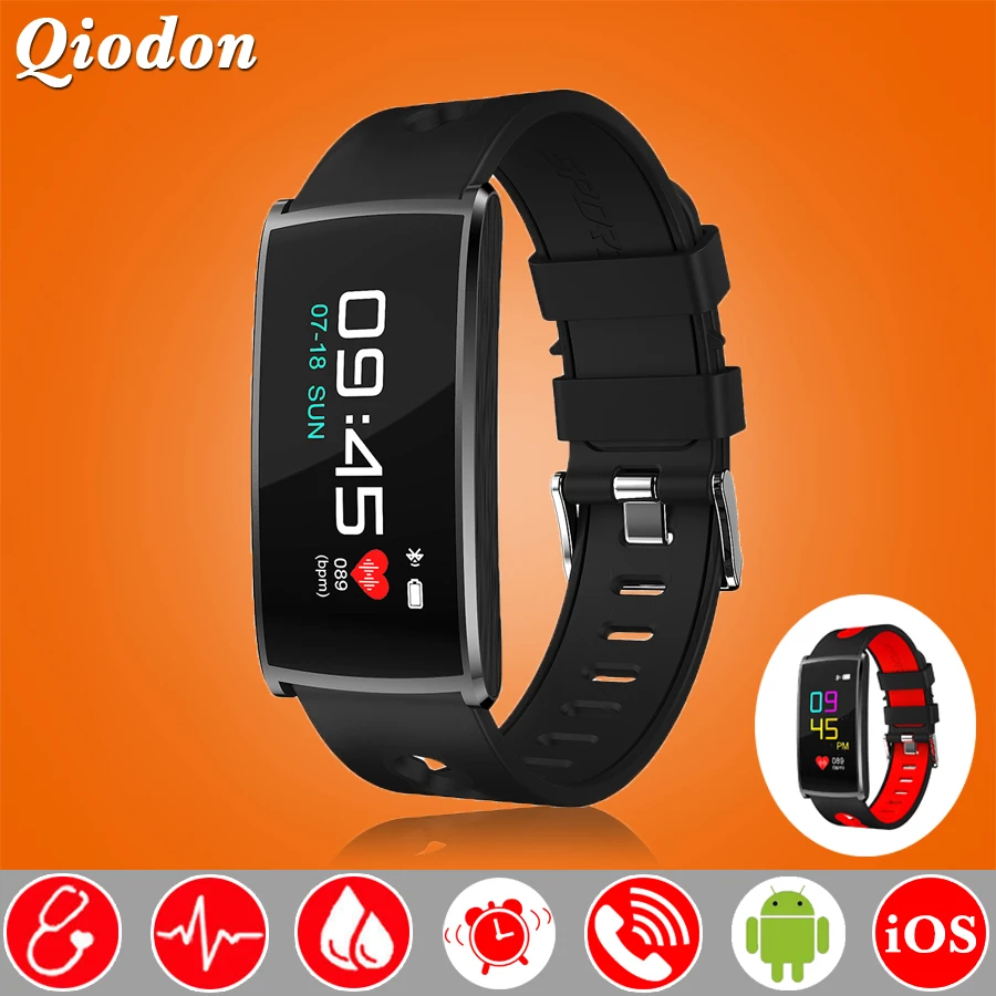 

Swim Color Screen Bluetooth Smart Watch Clock Heart Rate Blood Pressure Oxygen Monitor Smartwatch Fitness Watch For Android iOS