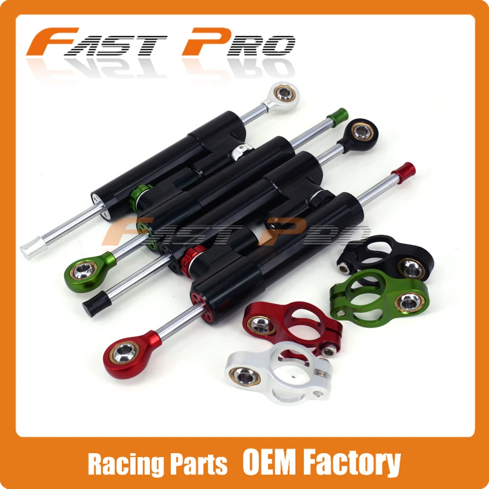 

CNC Steering Damper Motorcycle Stabilizer Linear Reversed Safety Control For Monster 748 998 600 750 900 1100 S1000RR GSXR650