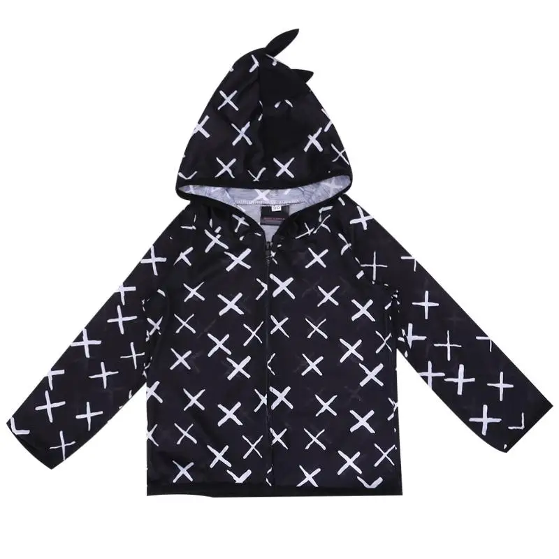 

Toddler baby boys cute cartoon dinosaur hooded jacket tops coat sweatshirt hoodie Tracksuit Children Clothing Set Outerwear Coat