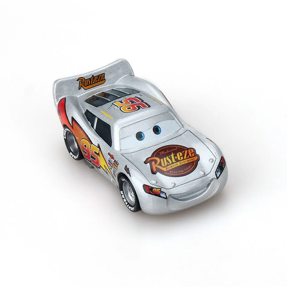 Disney Pixar Cars 2 3 Lightning 39 стиль McQueen Mater Jackson Storm Ramirez 1:55 литой автомобиль металлический сплав мальчик детские игрушки подарок