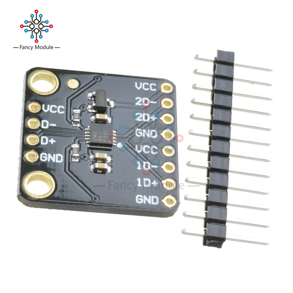 Высокоскоростной мультиплексор TS3USB221 USB 2 0 (480 Мбит/с) 1:2 для выключателя Demultiplexer с
