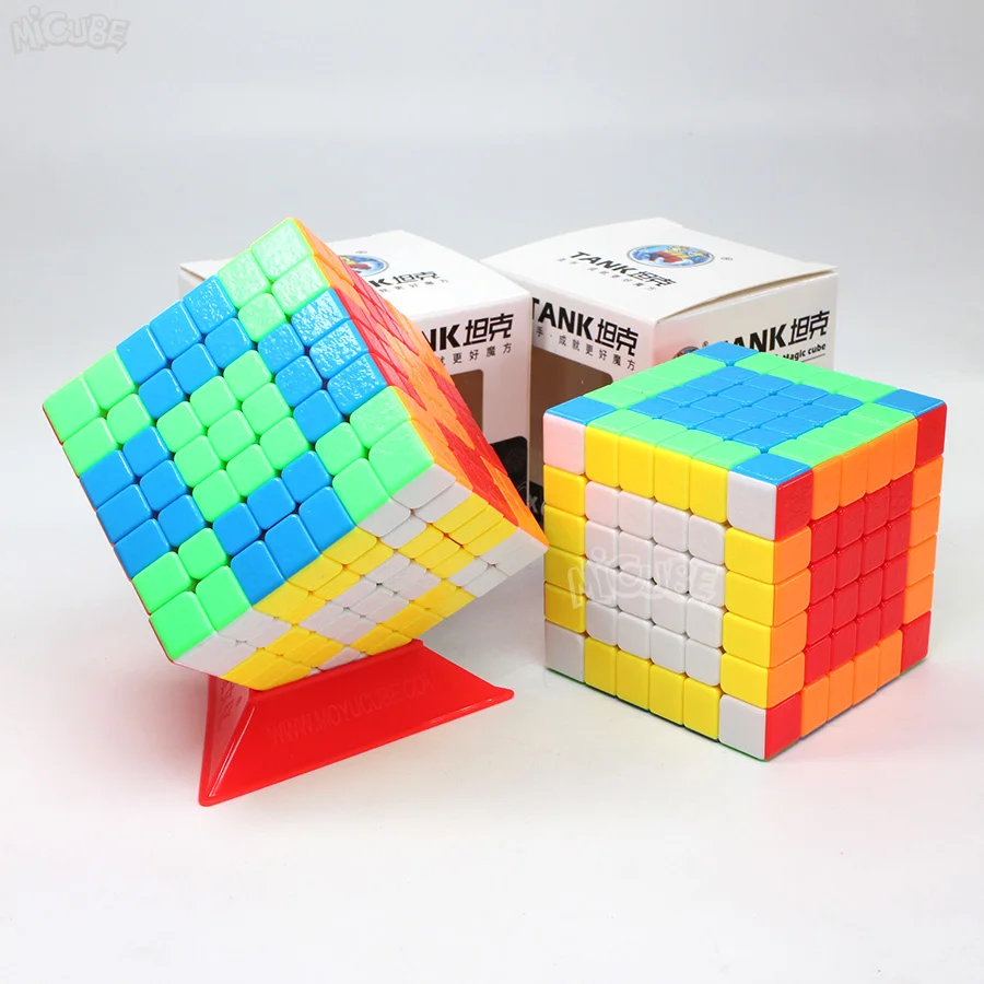 Shengshou танк 7x7 6x6 куб скорость Магическая головоломка без наклеек Cubo Magico для 6x6x6 7x7x7 головоломка без наклеек обучающая игрушка для детей