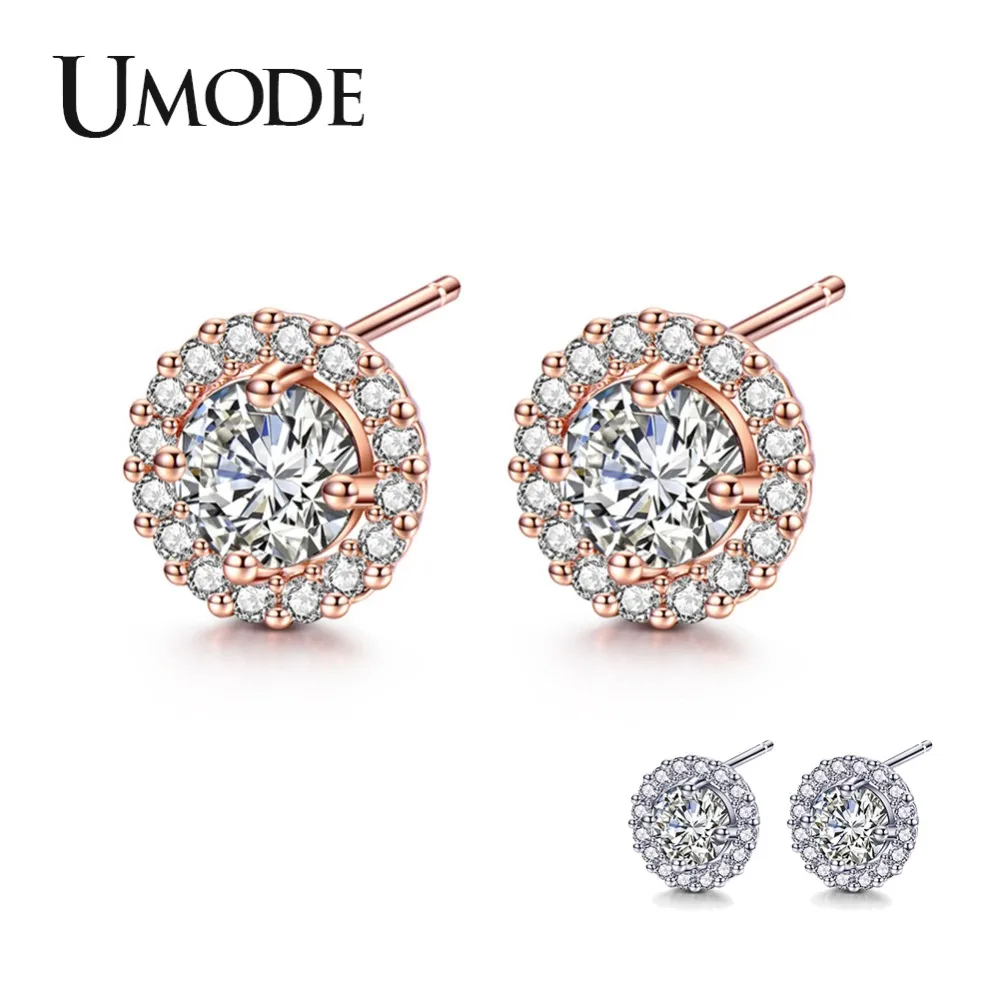 FUNRUN JEWELRY 8 Pairs Tiny Stainless Steel Earrings for Women Girls Round Clear Cubic Zirconia Ball Hoop Earrings Set Ear Piercing