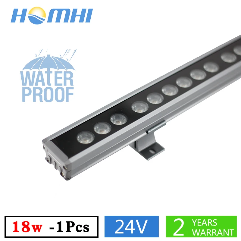 

18W led wall washers outdoor lighitng DC24V outside lamps with led projector led light pathway lighting wall lamp waterproof