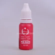 4 шт. Перманентный макияж микро набор пигментов Btch чернила для татуажа Косметика 15 мл набор для татуажа бровей губ Макияж смешанный цвет