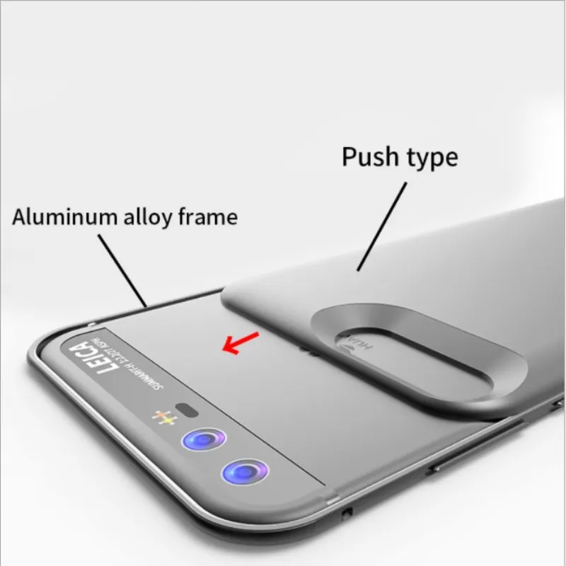 Роскошный тонкий чехол для внешнего аккумулятора 6000 мАч Huawei P10 резервного