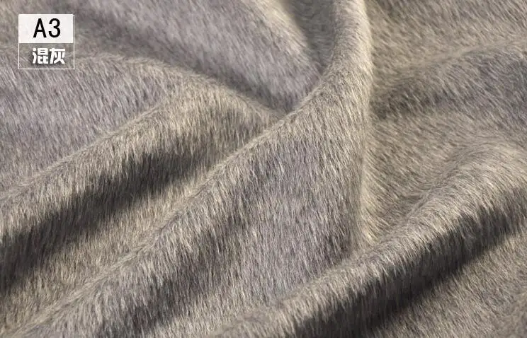 Стиль 6 Высокая-класс односторонняя толстая шерсть альпаки ткани albaka длинные прямые печать Пальтовая ткань, кашемир, цветные ткани Африканский A107