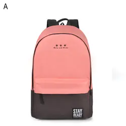 50 шт./лот мода рюкзак Для женщин детей школьный рюкзак для отдыха корейские женские рюкзак для ноутбука дорожные сумки для школы B014
