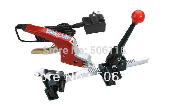 

Sealless manual handy strap tool, electric heating welding strapping tool