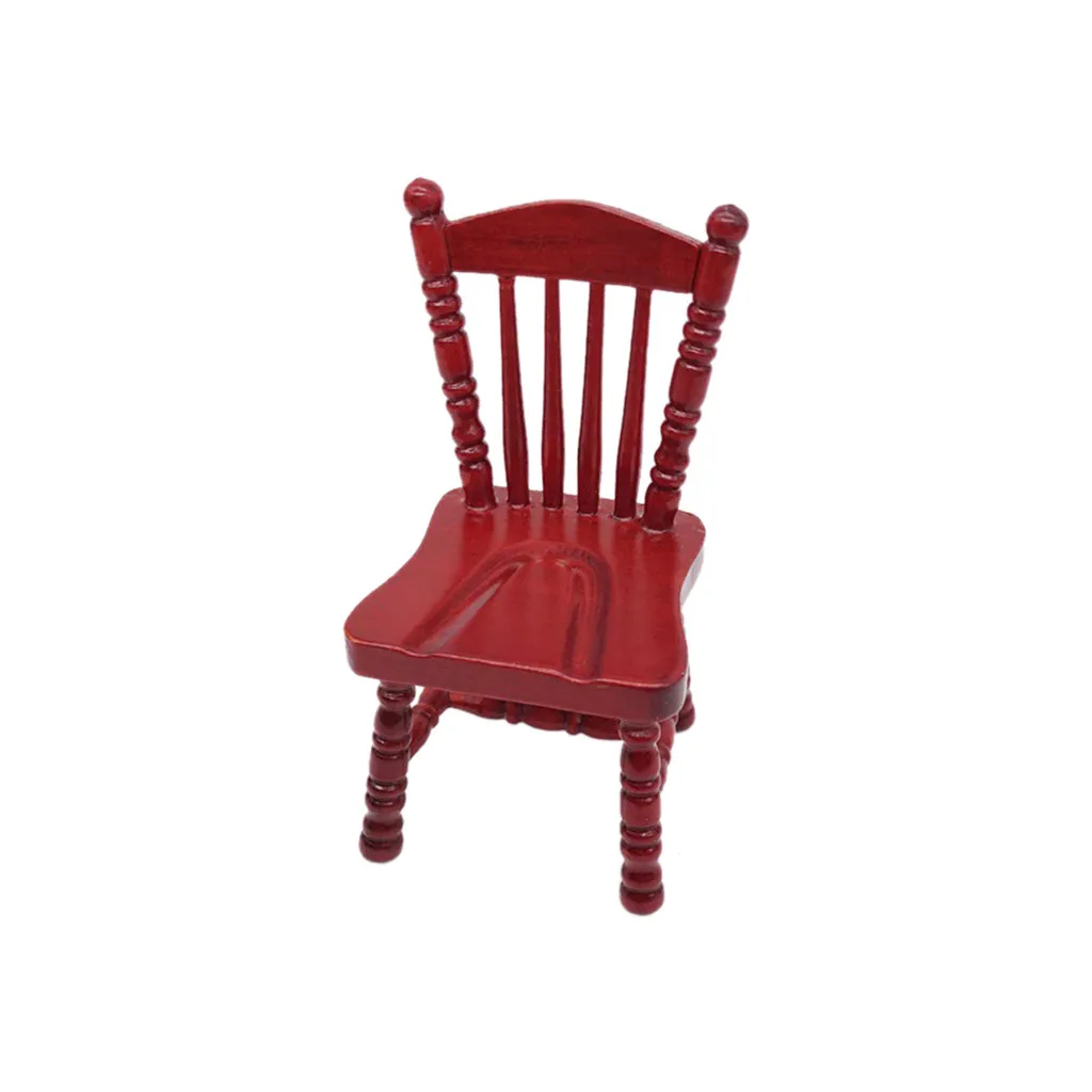 New Cute Vintage Mini Dollhouse Furniture Carved Chairs Miniature Kids Pretend Play Toys Fashion Doll House Accessories a613 New Cute Vintage Mini Dollhouse Furniture Carved Chairs Miniature Kids Pretend Play Toys Fashion Doll House Accessories a613