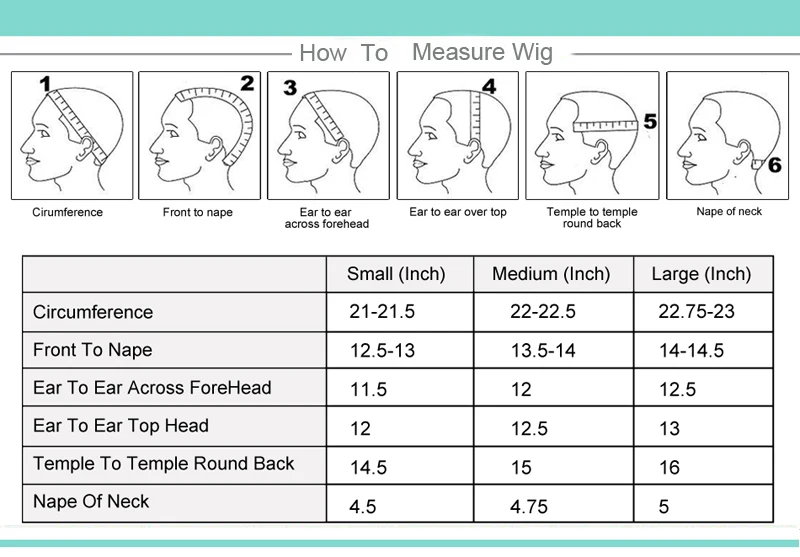 how to measure wig