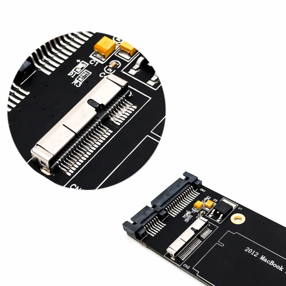 SSD адаптер карта для MacBook Air/Pro retina 2012 A1465 A1466 HDD жесткий диск 22Pin SATA конвертер