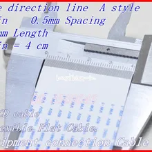 0,5 мм расстояние+ 800 мм длина+ 80Pin A/та же линия направления мягкий провод FFC Гибкий плоский кабель. 80 P* 0.5A* 800 мм