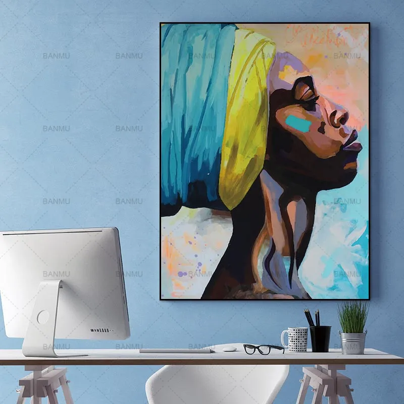 Canvas Painting Wall Art Pictures Prints Colorful On No Frame Home