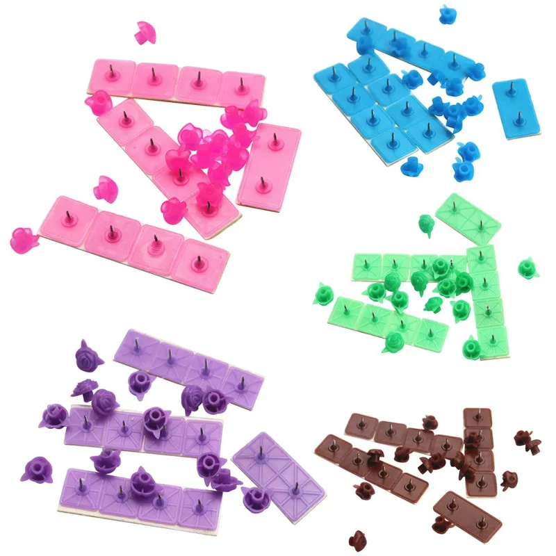 

14pcs/set Magnetic Screen Door Accessories Self-Adhesive Hooks Nail For Screen Door Net Curtain Rod Home Window Door Accessories