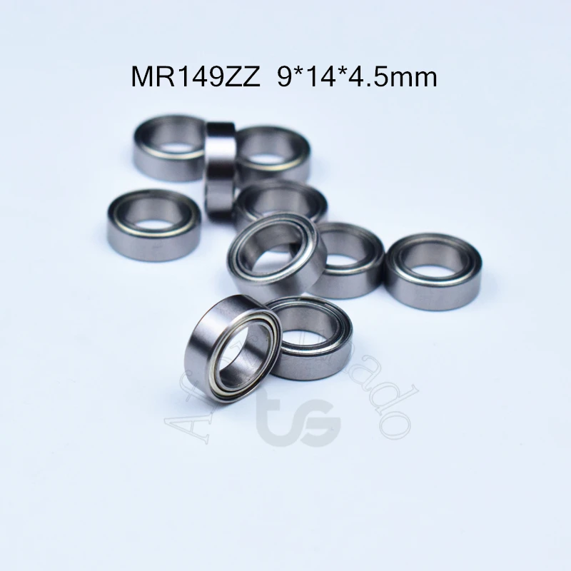

MR149ZZ 9*14*4.5mm 10pieces ABEC-5 bearing Metal Sealed Miniature Mini BearingMR149ZZ 679ZZ 637/9ZZ free shipping bearings